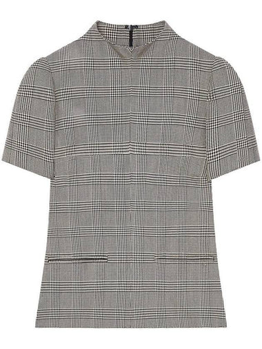 Courrèges Prince Of Wales-Pattern T-Shirt - COURREGES - BALAAN 1