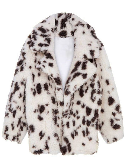 Animal Print Fake Fur Coat 6800883CJ950 - STELLA MCCARTNEY - BALAAN 2