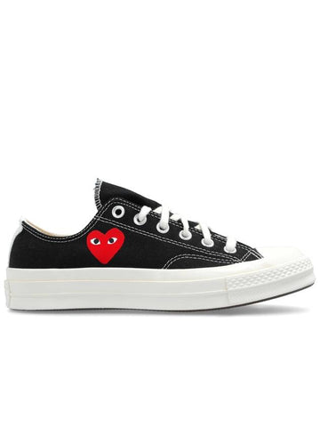 Comme Des Garçons Play Comme Des Garçons Play X Converse, Women's, Black - COMME DES GARCONS PLAY - BALAAN 1