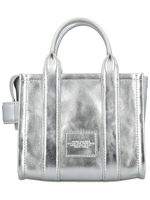 The Metallic Leather Cross Bag Silver - MARC JACOBS - BALAAN 5