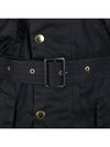 Men's International Original Wax Belt Jacket Navy - BARBOUR - BALAAN 9