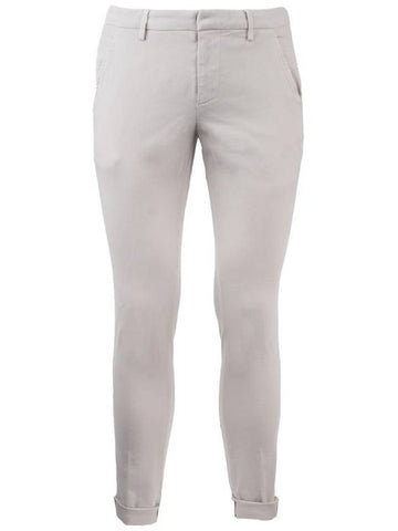 Dondup Gaubert Slim Pleat Pants In Cotton - DONDUP - BALAAN 1