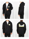 My Name Is Logo Graphic Zip-Up Hoodie Black - VETEMENTS - BALAAN 3