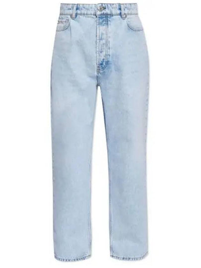 Loose Fit Jeans Bleached Blue - AMI - BALAAN 2