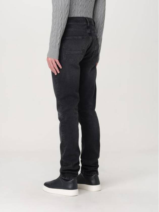 Denim Straight Jeans Black - TOMMY HILFIGER - BALAAN 4