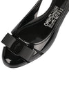 Vara Bow Jelly Ballet Flat Black - SALVATORE FERRAGAMO - BALAAN 8