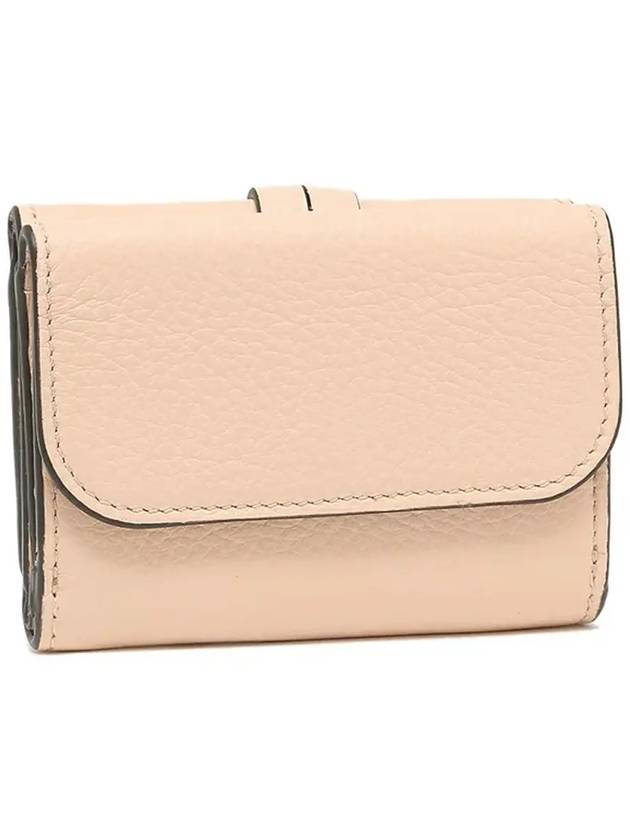 Alphabet Small Half  Wallet Light Pink - CHLOE - BALAAN 4