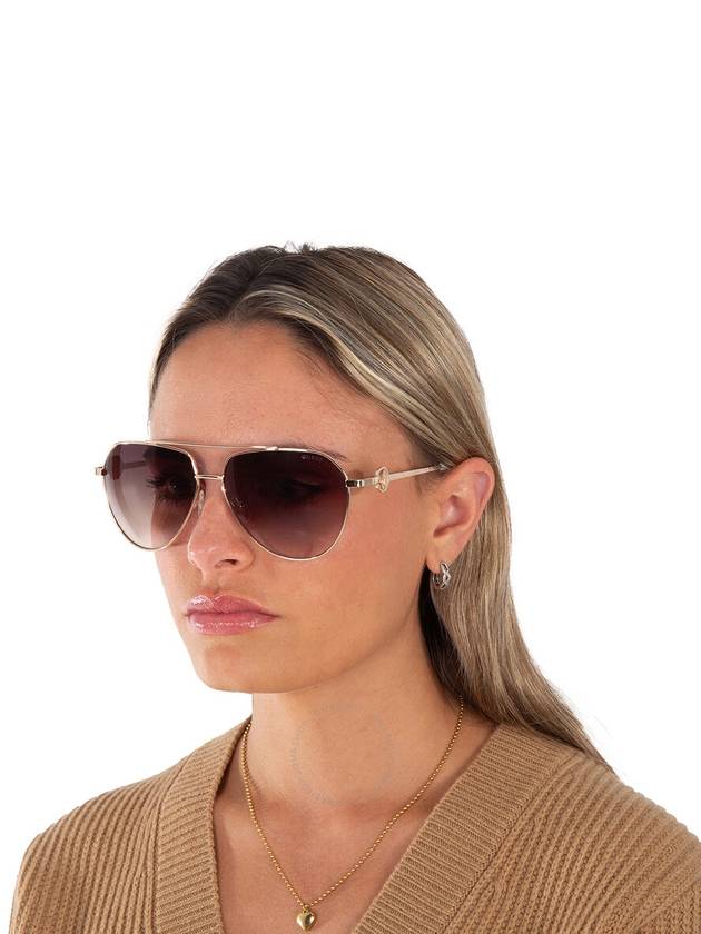 Guess Factory Brown Gradient Pilot Ladies Sunglasses GF6140 32F 62 - GUESS - BALAAN 2