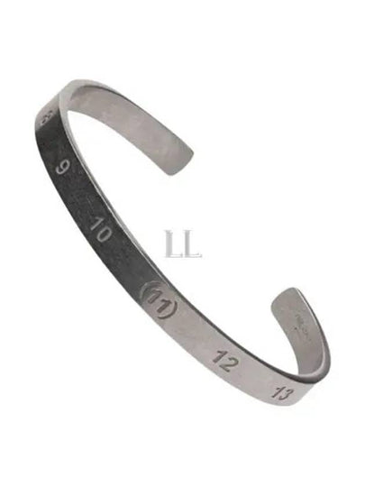 Number Slim Curve Bracelet Silver - MAISON MARGIELA - BALAAN 2