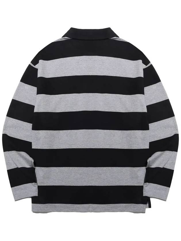 Striped collar sweatshirt MGREY - 20THHOLE - BALAAN 3