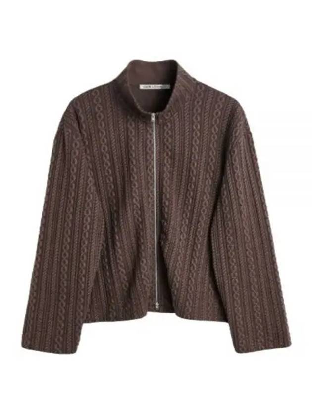 Shrunken jacquard cardigan M2246SI - OUR LEGACY - BALAAN 2