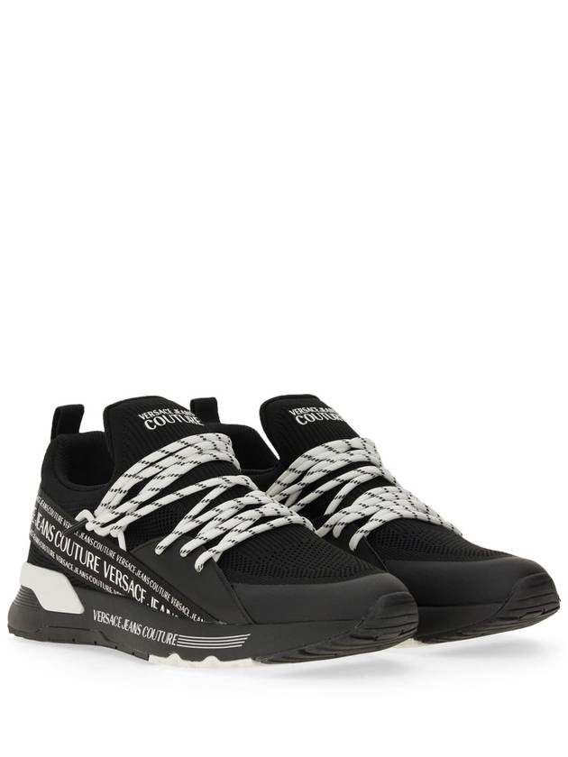 Hiver low top sneakers black - VERSACE - BALAAN 4