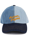 Denim 6 Panel Ball Cap Blue - MAISON KITSUNE - BALAAN 7