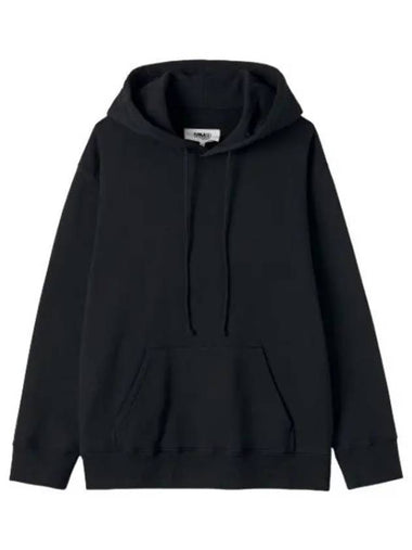 MM6 Logo Cotton Hoodie Black - MAISON MARGIELA - BALAAN 1