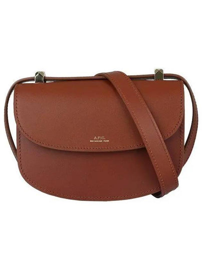 Women's Geneva Mini Cross Bag Brown - A.P.C. - BALAAN 2