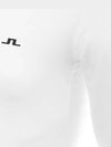 Luke Half Zip Up Mid Long Sleeve T-Shirt White - J.LINDEBERG - BALAAN 5