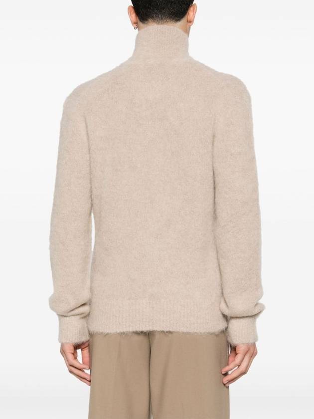 Ami Paris Sweaters Beige - AMI - BALAAN 4