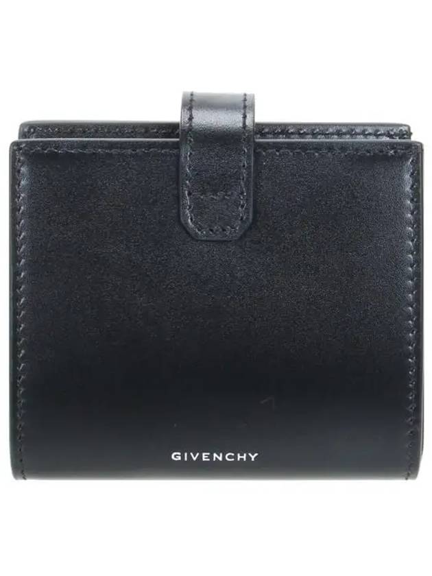 4G Metal Logo Small Half Wallet Black - GIVENCHY - BALAAN 5