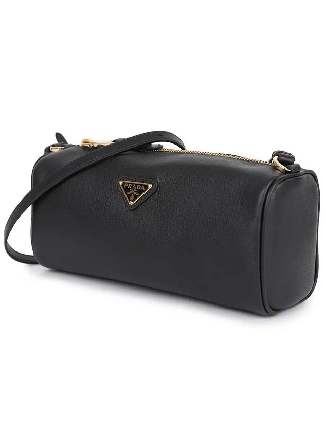 Triangle Logo Shoulder Bag Black - PRADA - BALAAN 3