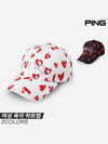 Hexagon Heart Cap Golf Hat 2COLORS Women's - PING - BALAAN 3