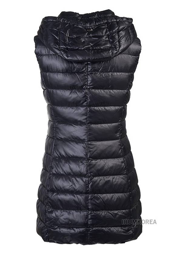 Serena Hooded Padding Vest Black - HERNO - BALAAN 4