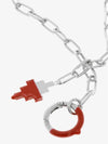 cross chain necklace CMOB030S23MET0017225 - MARCELO BURLON - BALAAN 4