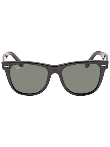 Eyewear Wayfarer Asian Fit Sunglasses Green - RAY-BAN - BALAAN 1