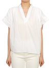 Corey Women s Short Sleeve Blouse 4EVA42 V09005 001 - VANESSA BRUNO - BALAAN 1