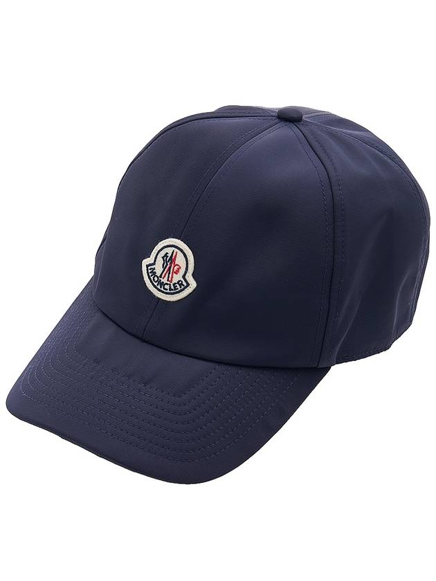 Logo Patch Ball Cap Navy - MONCLER - BALAAN 2