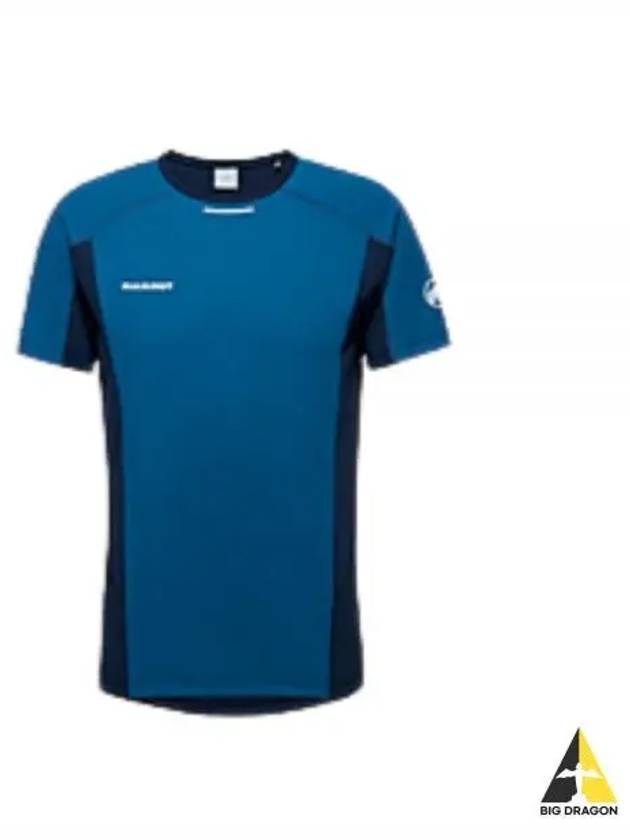 Aenergy FL ​​Short Sleeve T-Shirt Deep Blue - MAMMUT - BALAAN 2