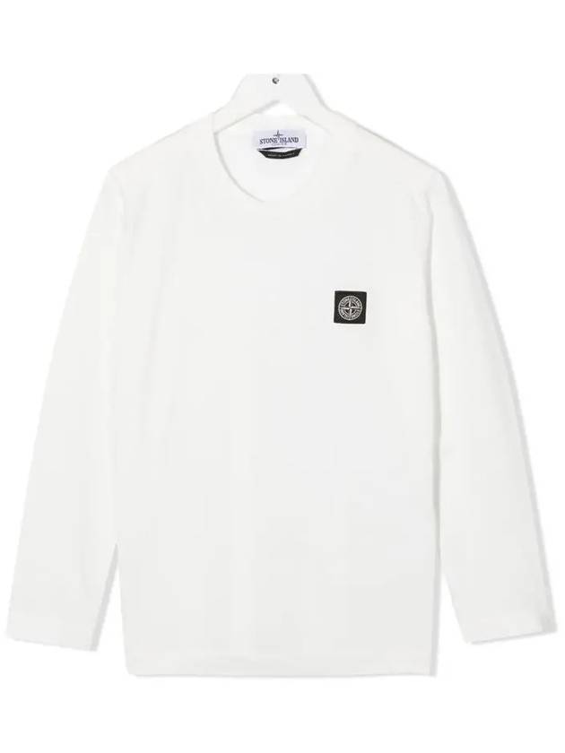 Kids Logo Patch Crew Neck T Shirt 771620447 V0099 - STONE ISLAND - BALAAN 1