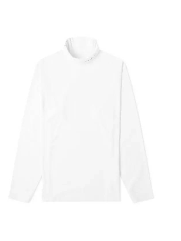 Alix Men's White Logo Turtleneck T-Shirt AVUTS0021FA01 - 1017 ALYX 9SM - BALAAN 1