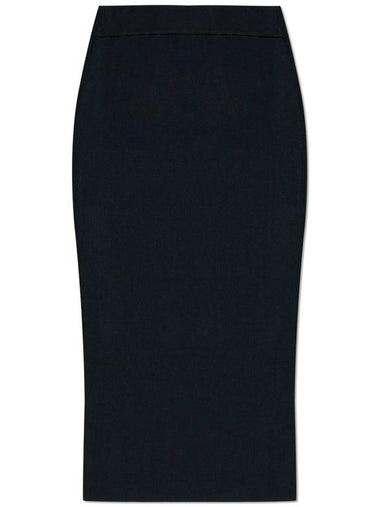 Versace Jeans Couture Skirt With Buttons, Women's, Black - VERSACE - BALAAN 1