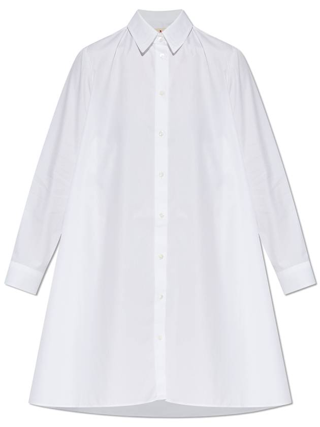 Marni Shirt-style Dress, Women's, White - MARNI - BALAAN 1