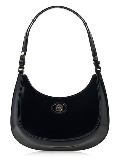 Convertible Crescent Shoulder Bag Black - TORY BURCH - BALAAN 2