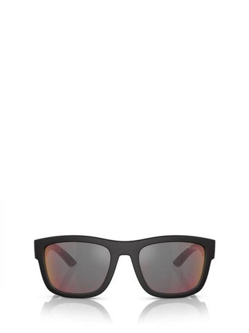 Sunglasses PS 01ZS DG008F BLACK RUBBER - PRADA - BALAAN 1