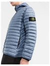 Loom Woven Chambers R-Nylon Down-TC Packable Jacket Light Blue - STONE ISLAND - BALAAN 7