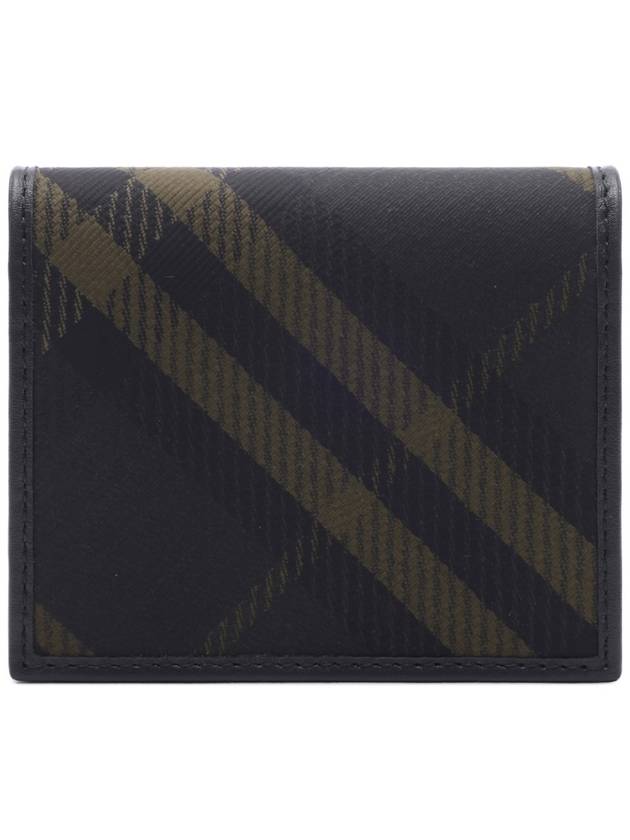 Check Zip Coin Pocket Card Wallet Shadow - BURBERRY - BALAAN 3