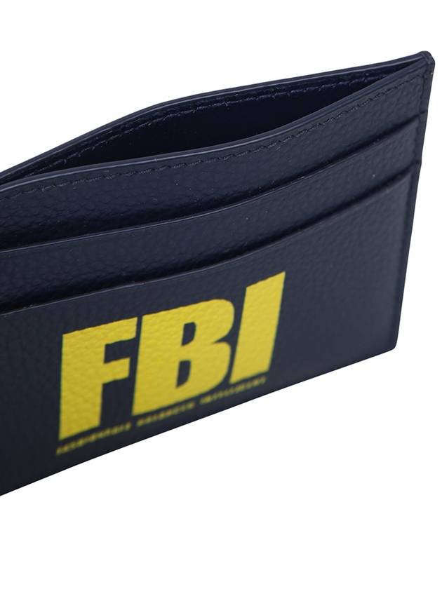 FBI Print Card Wallet Navy - BALENCIAGA - BALAAN 6