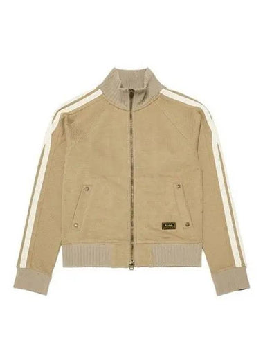 KODAK KODAKOLOR TRACK ZIP UP JACKET WOMEN BEIGE - KODO - BALAAN 1