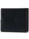 Intrecciato Leather Half Wallet Fondant - BOTTEGA VENETA - BALAAN 2