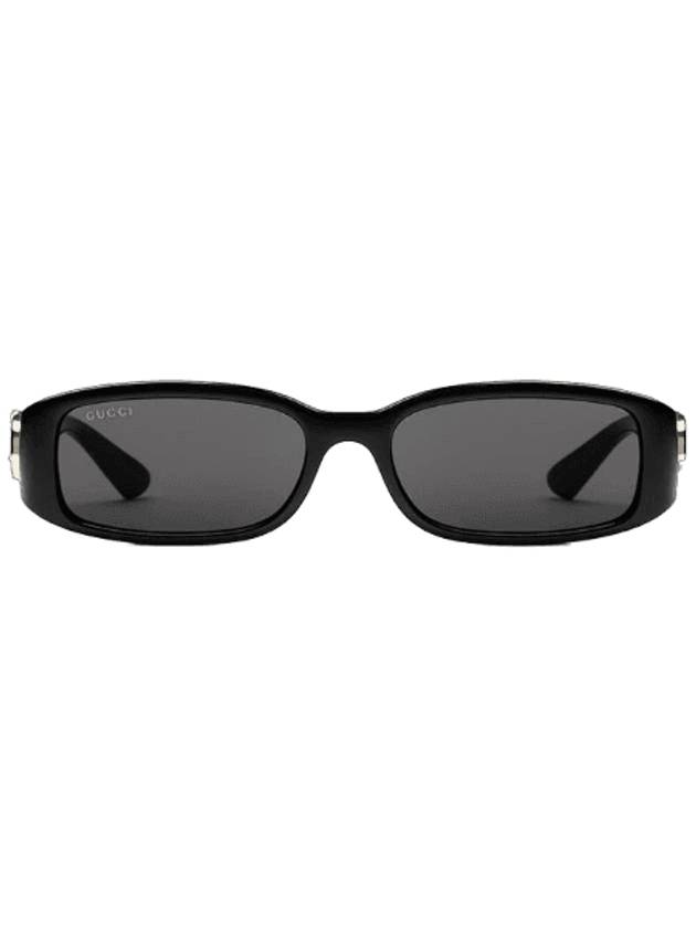 Eyewear Rectangular Frame Sunglasses Black - GUCCI - BALAAN 1