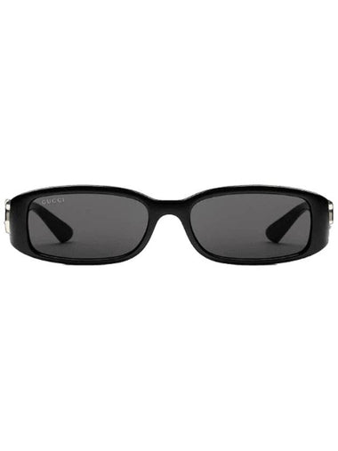 Eyewear Rectangular Frame Sunglasses Black - GUCCI - BALAAN 1