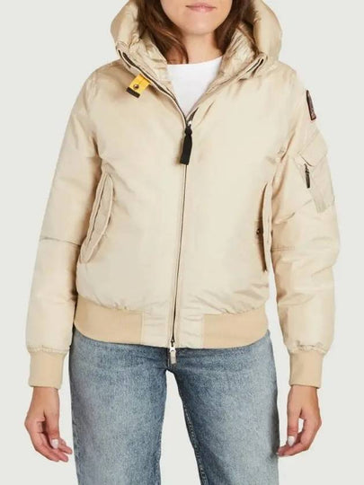 Women's Gobi Core Masterpiece Hooded Padding Beige - PARAJUMPERS - BALAAN 2