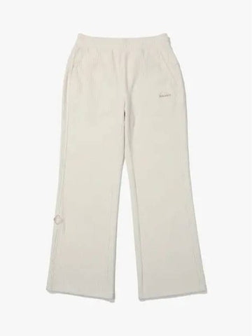 Diadora Trento corduroy bootcut pants women OFF white - DIADORA - BALAAN 1