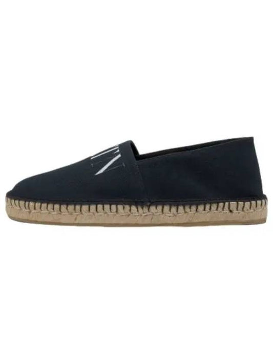 Canvas Espadou Black Sneakers - VALENTINO - BALAAN 1