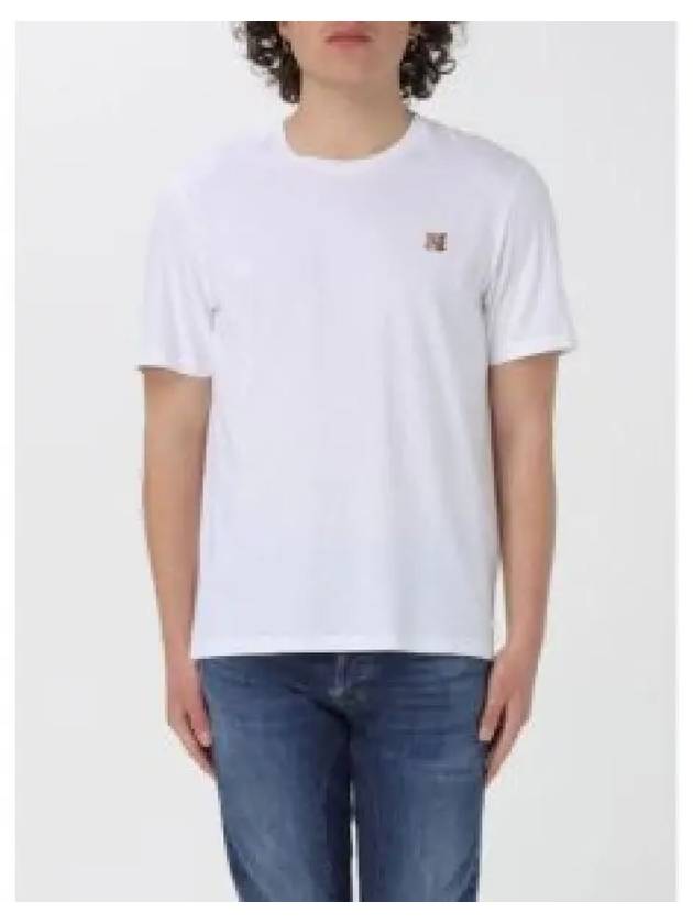 Fox Head Patch Classic Short Sleeve T-Shirt White - MAISON KITSUNE - BALAAN 2