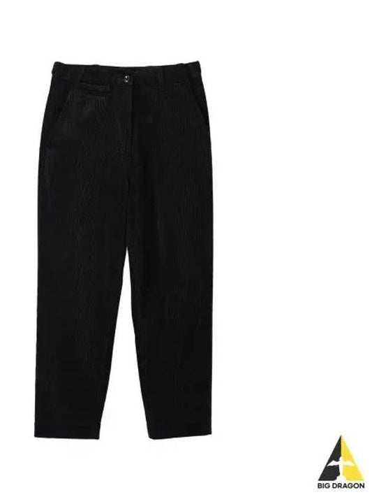 MHL Tab Waist Tapered Trouser Black WHTR0133A23AFH BLK - MARGARET HOWELL - BALAAN 1