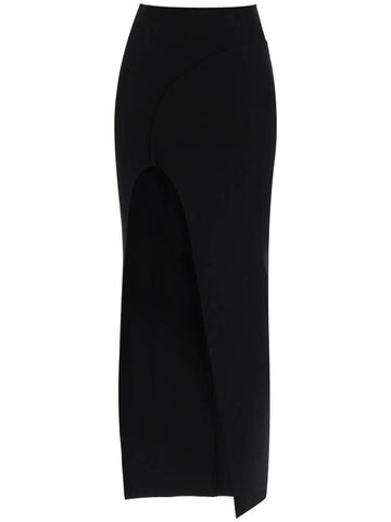 23 fw THERESA Long Skirt WITH Slit RP02C1696 KST 09 B0230443789 - RICK OWENS - BALAAN 1