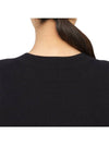 Marisans Crew Neck Wool Knit Top Black - ISABEL MARANT - BALAAN 8